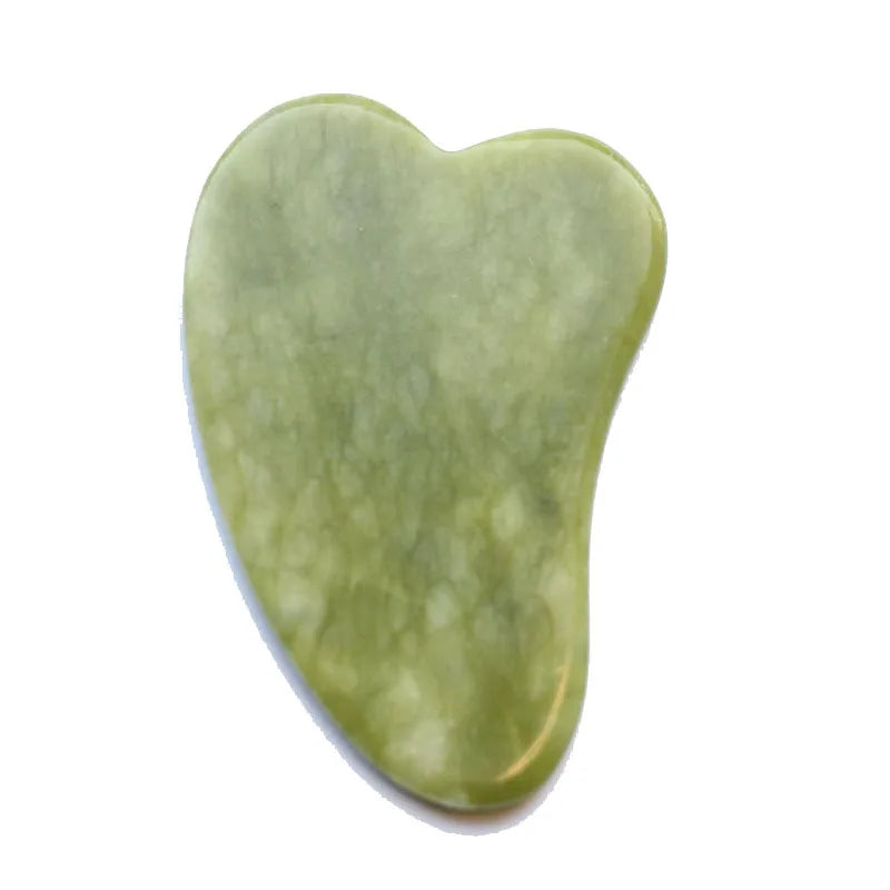 Pedra Gua Sha Formato Coração