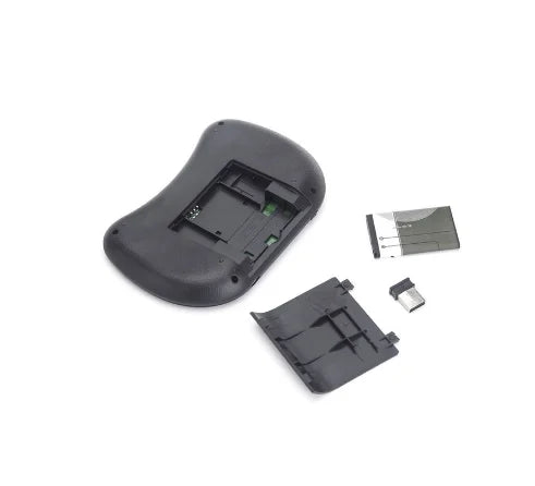 Mini Teclado sem fio receptor USB 2.4Ghz com Touchpad Bateria