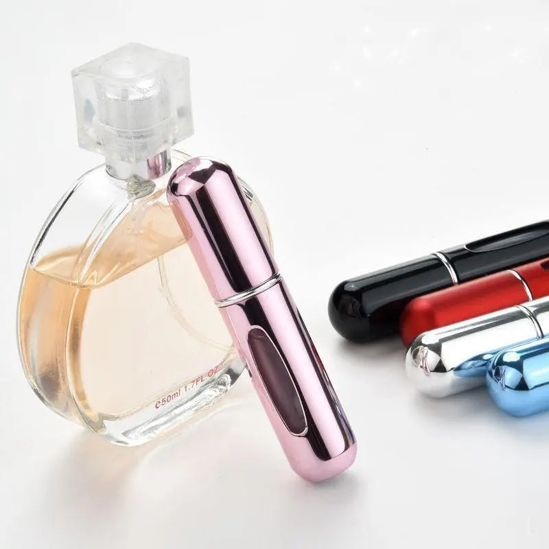 Mini Atomatizador de Perfume Spray Frasco Recarregável 5ml
