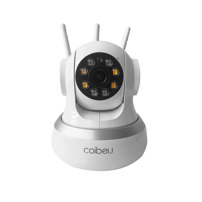 Câmera Com Infravermelho Pode Led Wi-fi Hd 3 Antenas Yoosee Câmera Robô 3 Antenas Ip Wifi com rotação 360º 720p